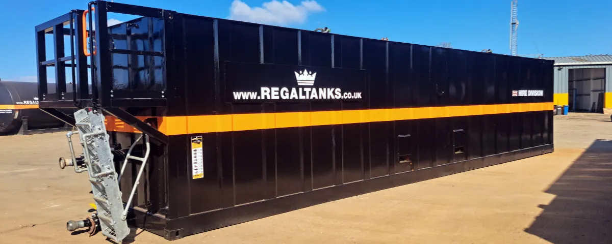 Horizontal tank hire