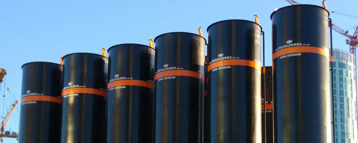 Horizontal tank hire