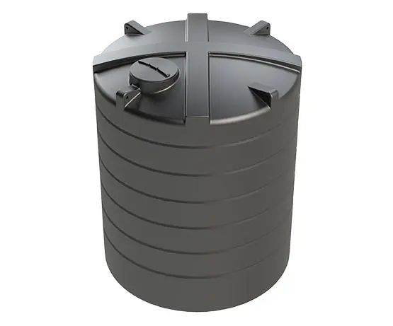 Plastic horizontal storage tank