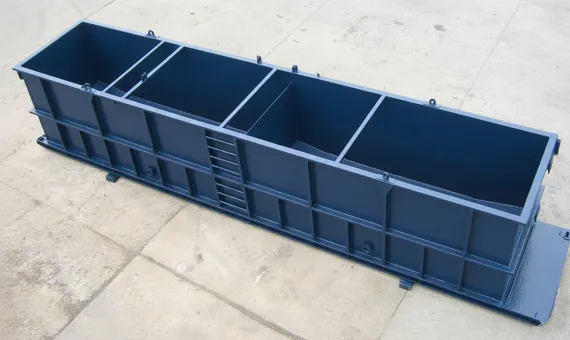 Horizontal tanks